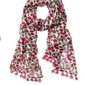 Roller Rabbit Dakini floral scarf or sarong